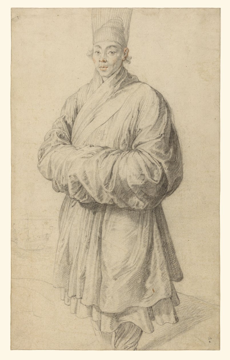 Muž v korejském kroji od Peter Paul Rubens