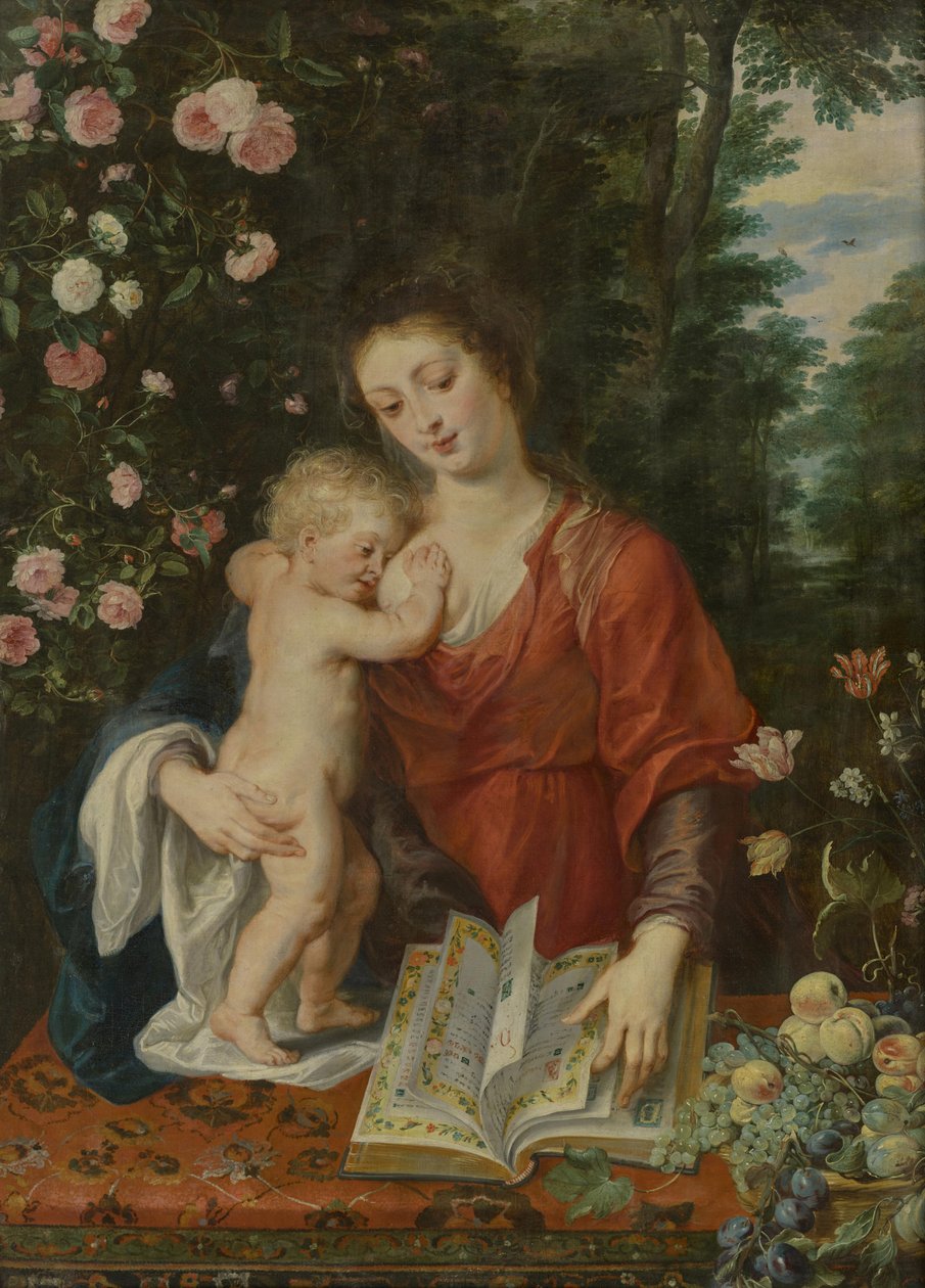 Panna Maria s dítětem od Peter Paul Rubens