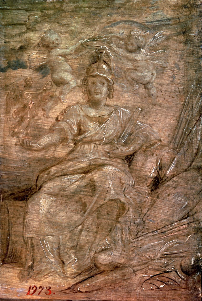Marie de Medici jako Pallas Athena, 1622. od Peter Paul Rubens