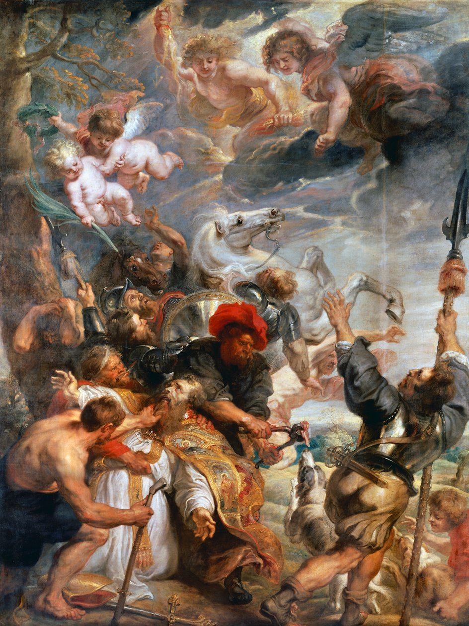 Umučení svatého Livina (olej na plátně) od Peter Paul Rubens