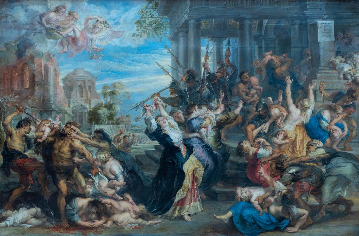 Vraždění neviňátek od Peter Paul Rubens