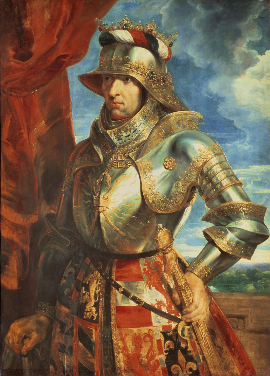 Maxmilián I. (1459-1519) od Peter Paul Rubens