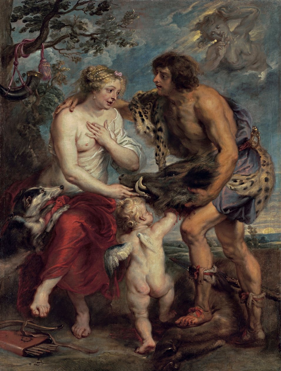 Meleagros a Atalanté od Peter Paul Rubens