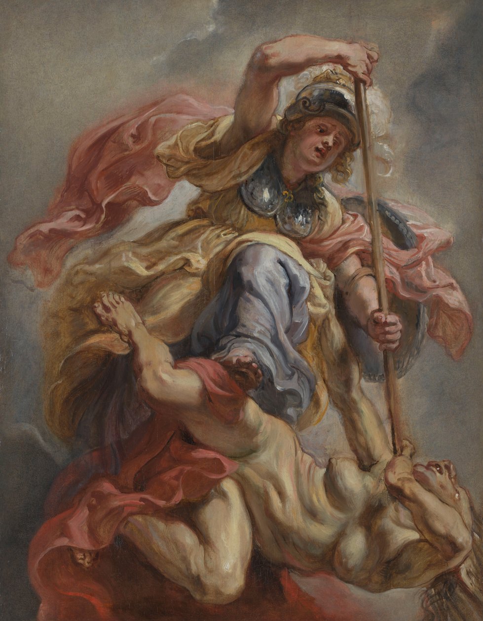 Minerva přemáhající nevědomost od Peter Paul Rubens
