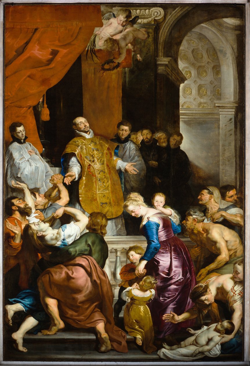 Zázraky svatého Ignáce z Loyoly - 1620 od Peter Paul Rubens