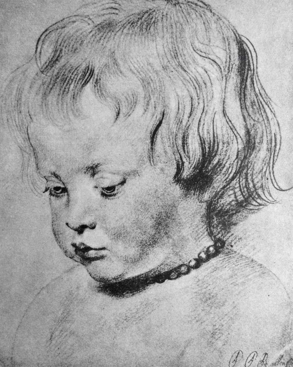 Nicholas Rubens na sobě korálový náhrdelník od Peter Paul Rubens