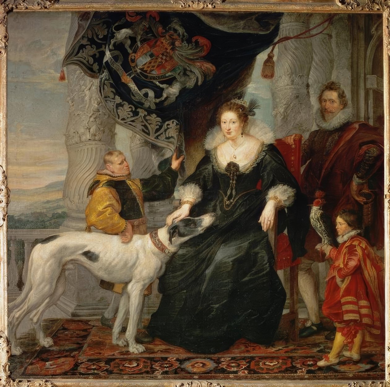 Portrét Alatheie Talbotové, hraběnky z Arundelu od Peter Paul Rubens