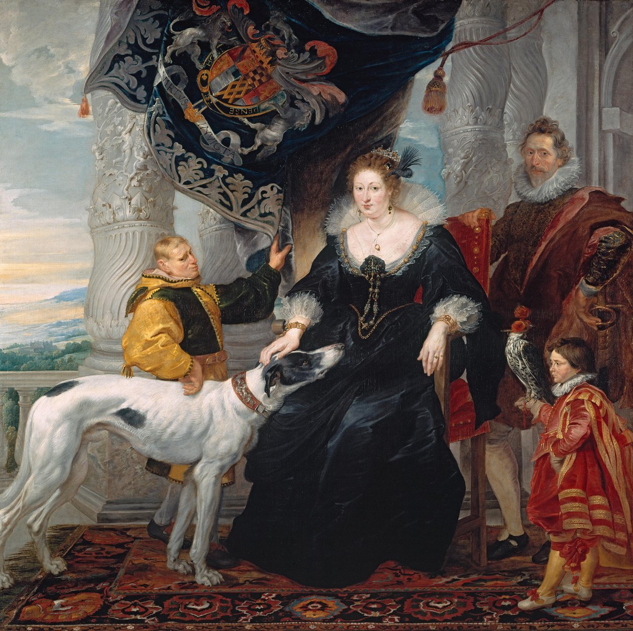 Portrét Aletheie Talbotové, hraběnky z Arundelu od Peter Paul Rubens