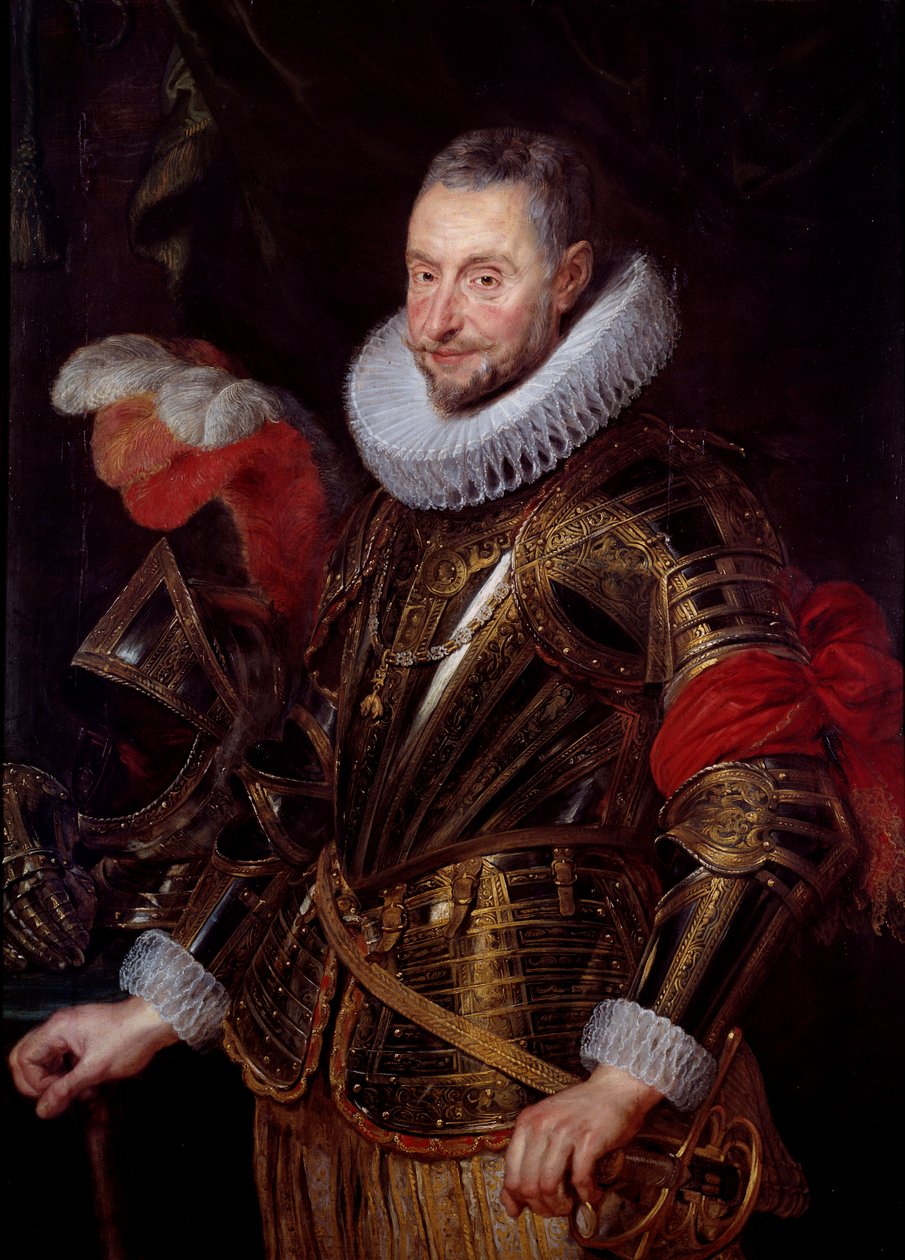 Portrét Ambrože Spinoly (1569-1630) markýz ze Sesto a Venafro Rytíř zlatého rouna Obraz Peter Paul (Pierre-Paul) Rubens (nebo Peter Paul nebo Petrus Paulus) (1577-1640) Praha 17. století, Národní galerie - Portrét Ambrose Spinoly (1 od Peter Paul Rubens