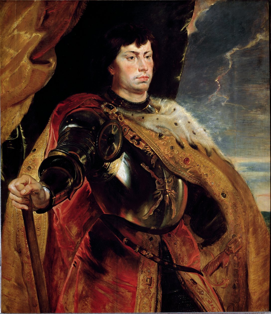 Portrét Karla Temeraryho od Peter Paul Rubens