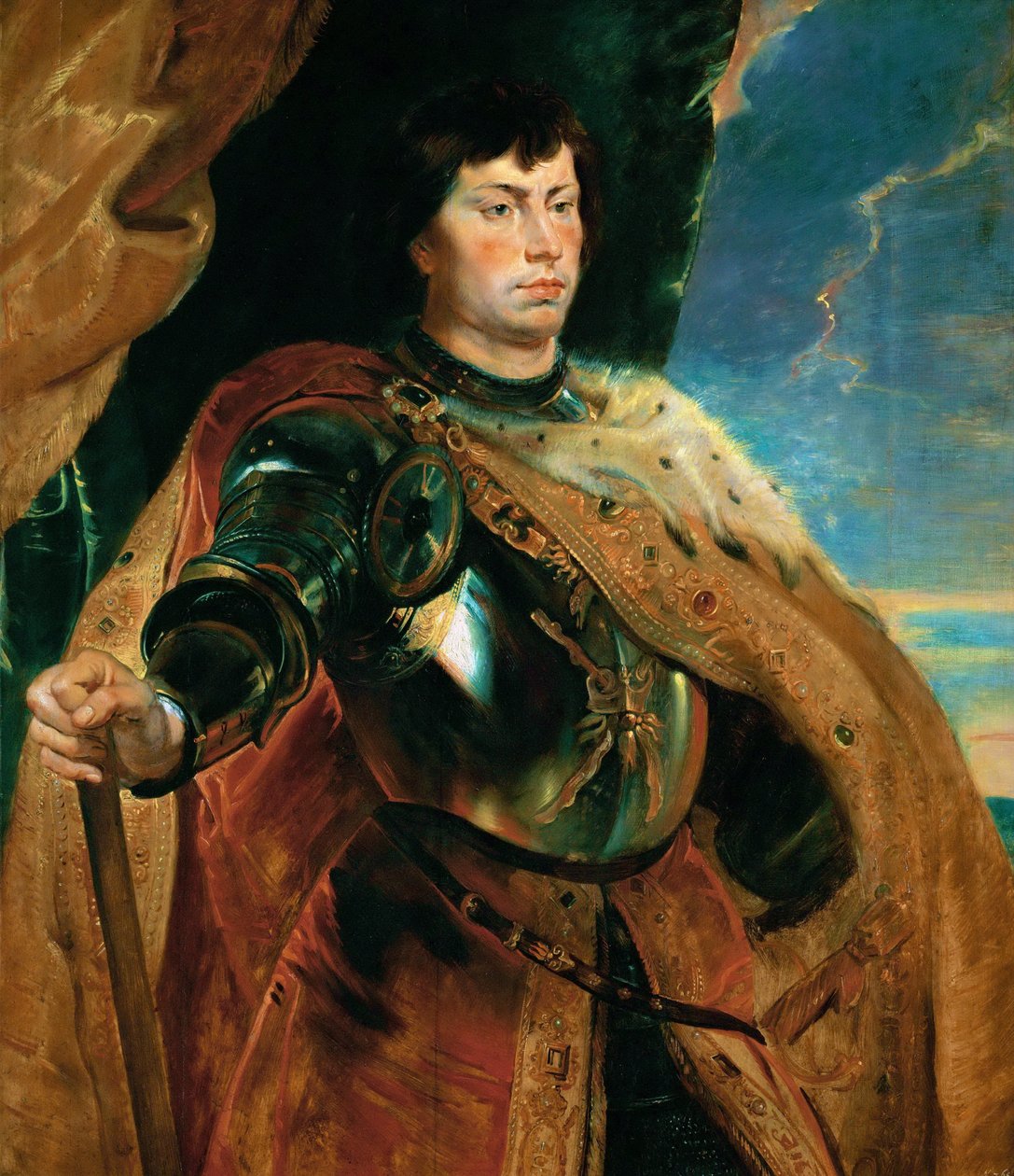 Portrét Karla Temeraryho od Peter Paul Rubens