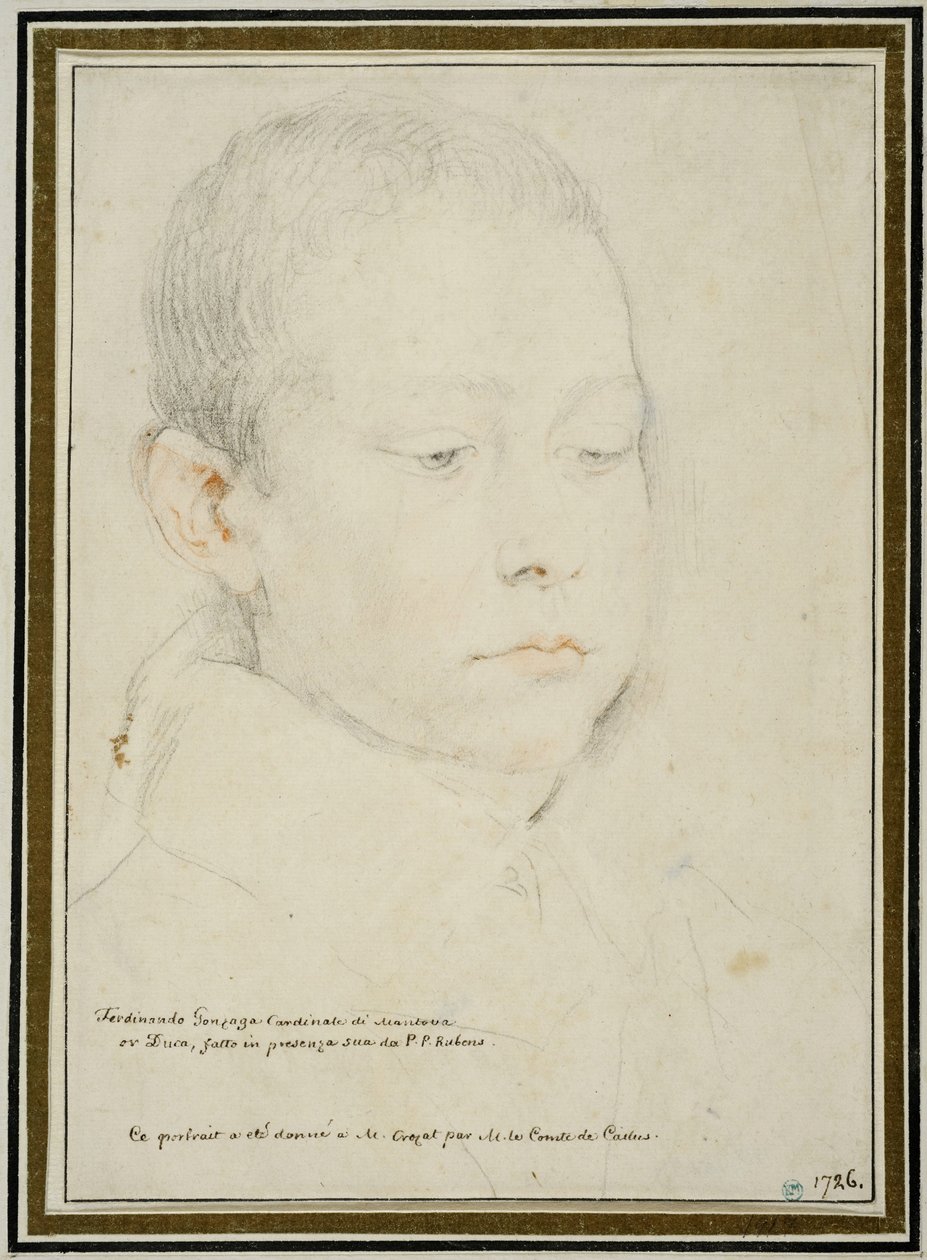 Portrét Ferdinanda I. Gonzagy od Peter Paul Rubens