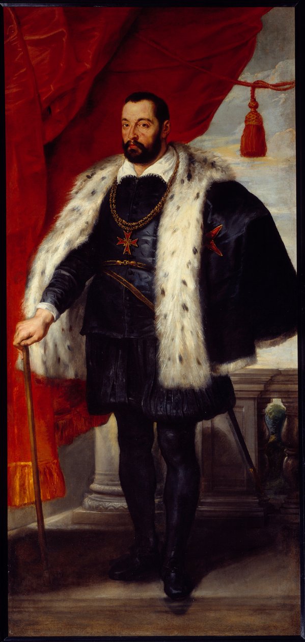 Portrét Františka I. Medicejského od Peter Paul Rubens