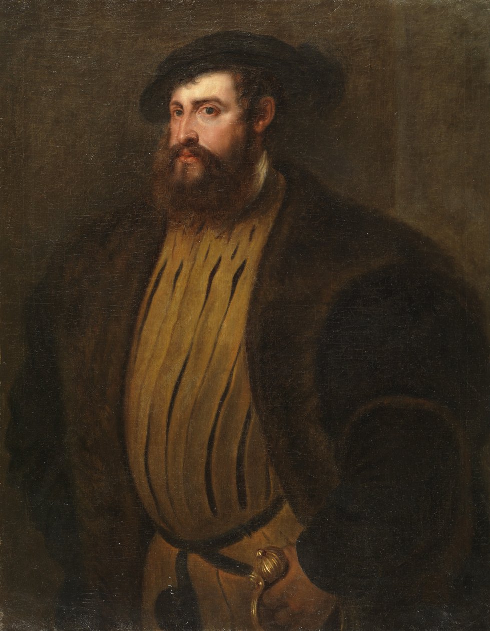 Portrét Hernana Corteze (?) (podle Tiziana) od Peter Paul Rubens