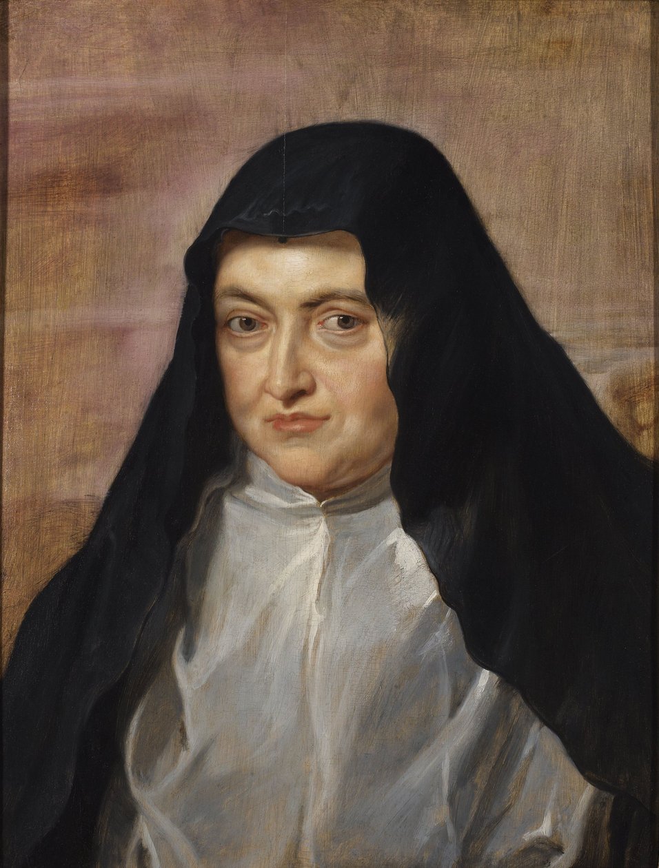 Portrét Isabelly Clary Eugenie, arcivévodkyně Rakouska jako jeptišky od Peter Paul Rubens