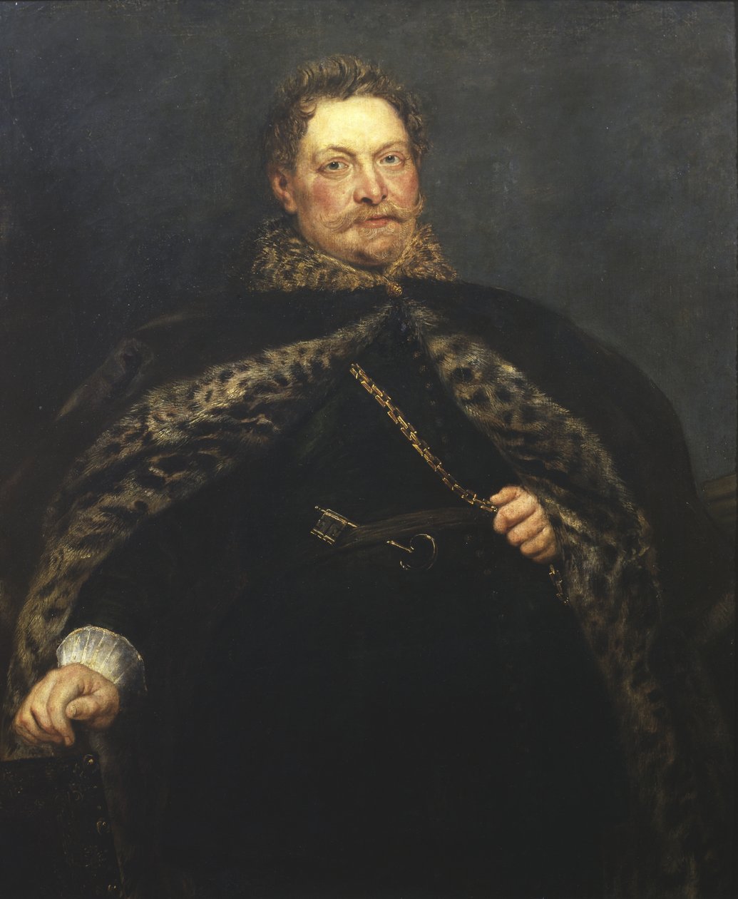 Portrét Jana van Montforta, kolem roku 1635 (olej na plátně) od Peter Paul Rubens