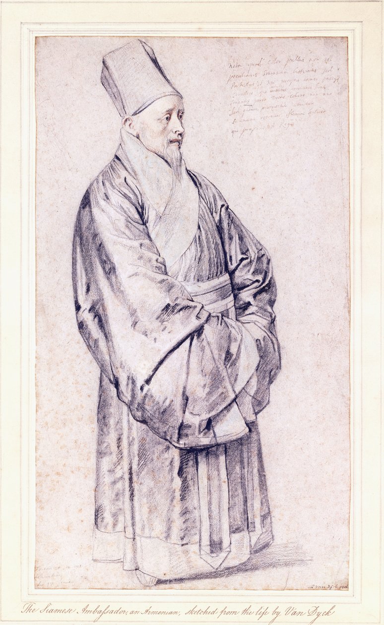 Portrét Nicolase Trigaulta S.J. v čínském kostýmu, od Peter Paul Rubens