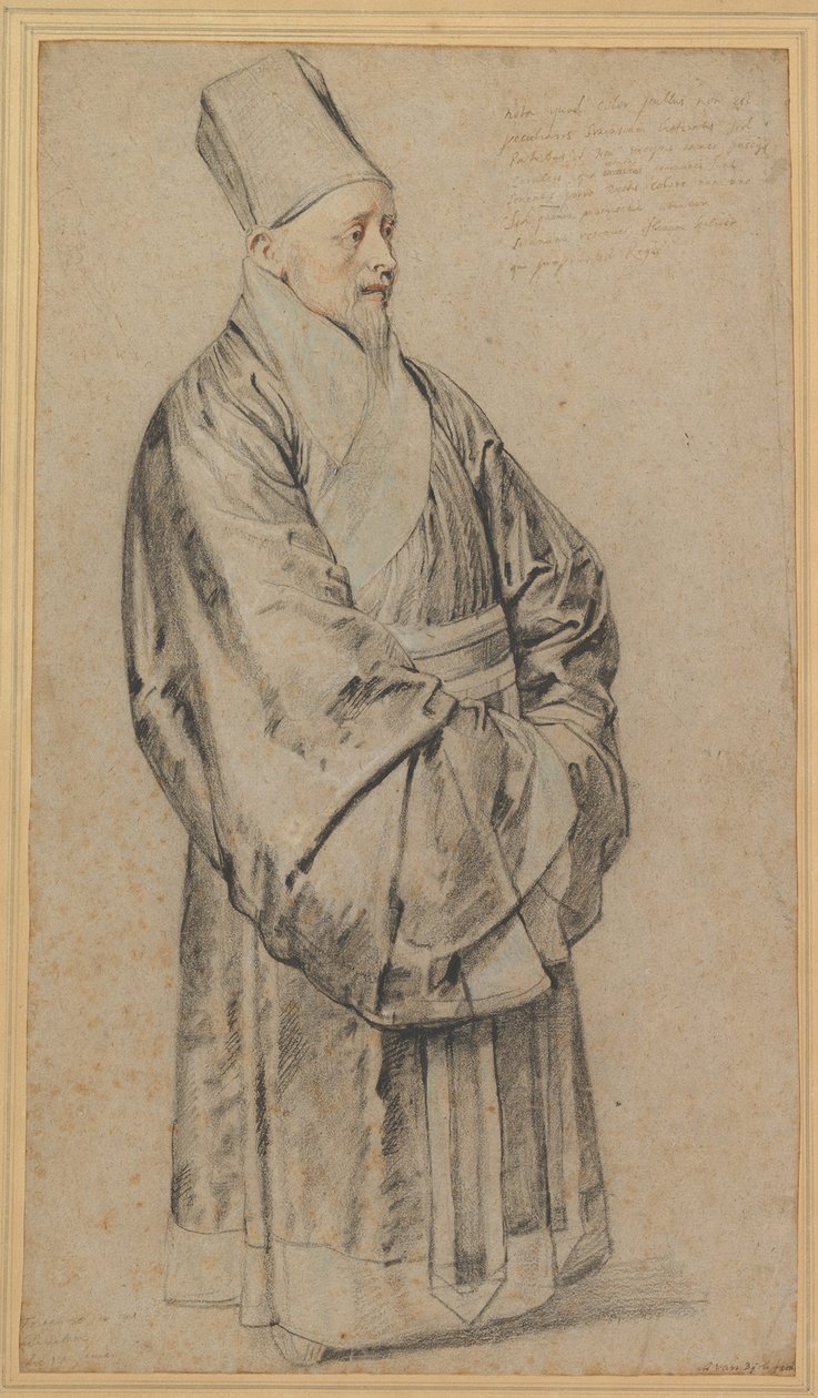 Portrét Nicolase Trigaulta v čínském oděvu od Peter Paul Rubens