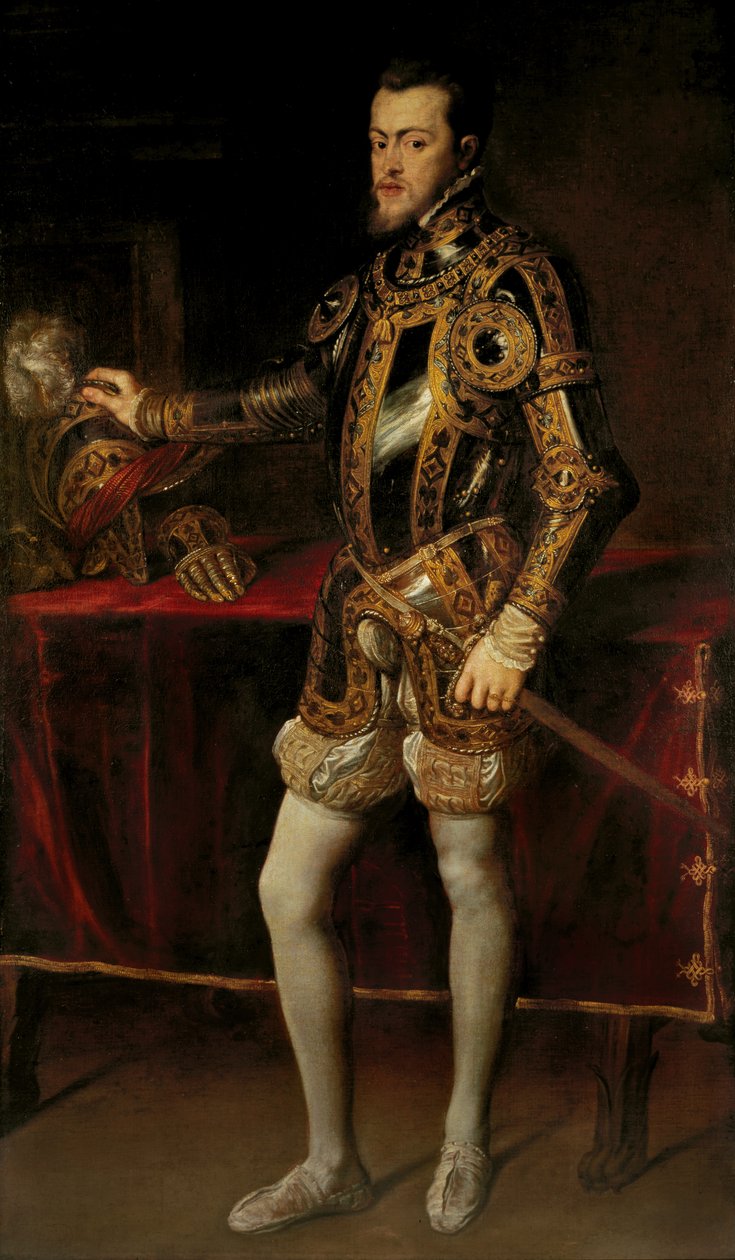 Portrét Filipa II., španělského krále, když princ, cca 1628-29 (olej na plátně) od Peter Paul Rubens