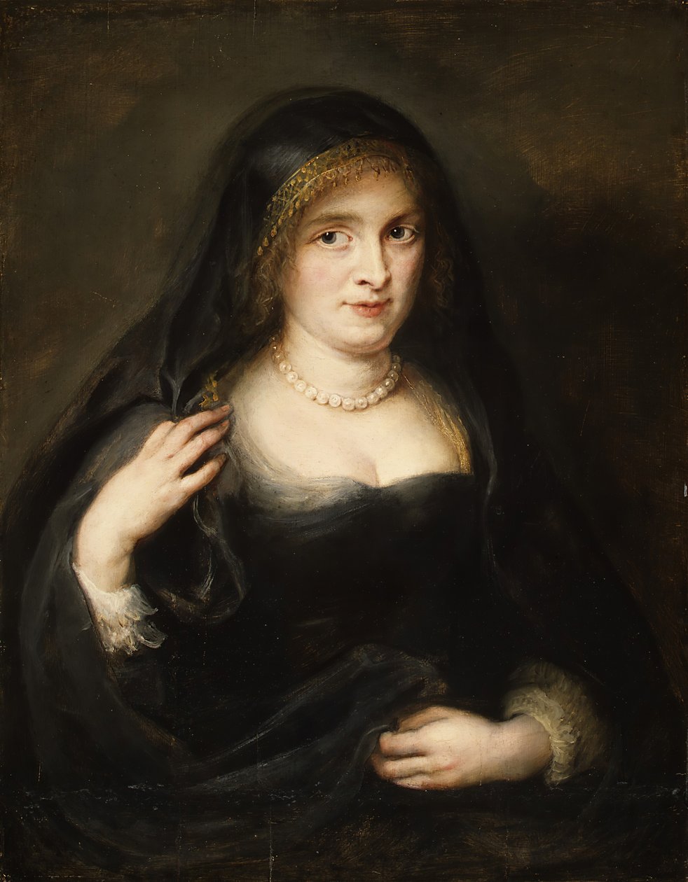 Portrét ženy, pravděpodobně Susanna Lunden Susanna Fourment, 1599-1628, ca. 1625-27. od Peter Paul Rubens