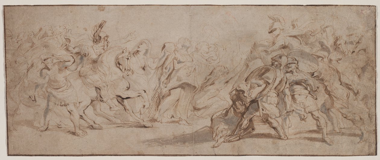 Smíření Římanů a Sabinů, c. 163235. od Peter Paul Rubens