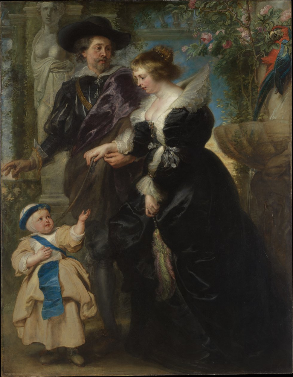 Rubens, Helena Fourment (1614-1673) a jejich syn Frans (1633-1678) od Peter Paul Rubens