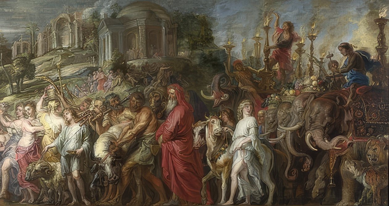 římský triumf. Kolem roku 1630 od Peter Paul Rubens