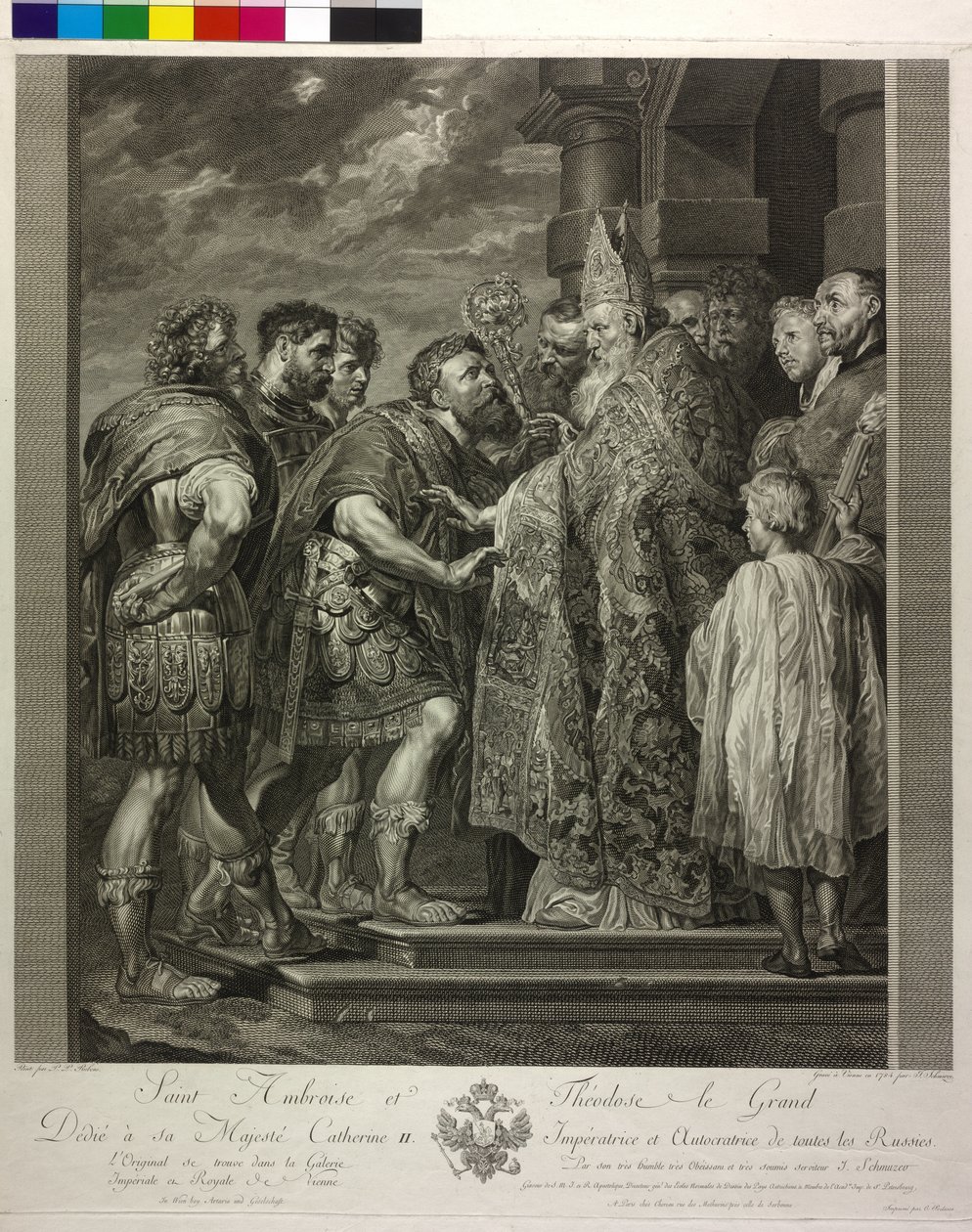Svatý Ambrož Milánský od Peter Paul Rubens