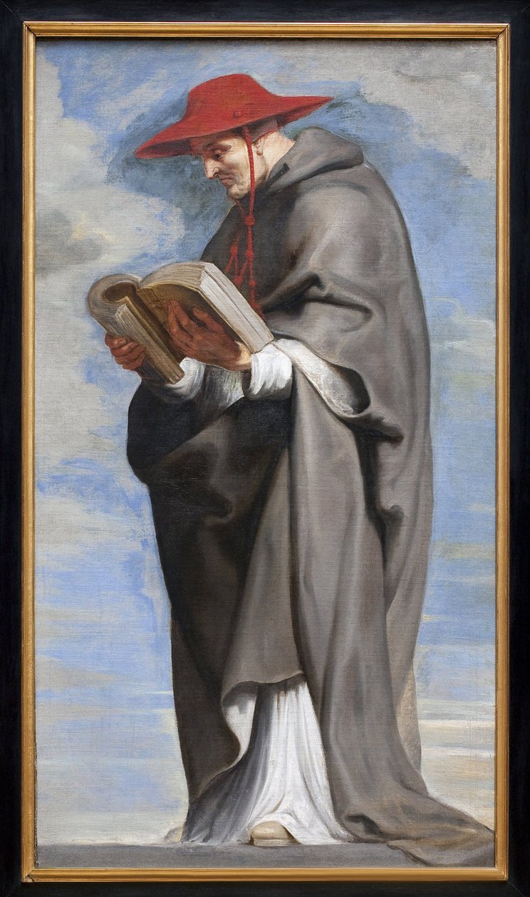 Svatý Bonaventura. (Přívěsek Saint Francois v extázi). Nauku tohoto světce, která byla do konce 16. století františkánskou školou málo ceněná, ctili teologové Contre Reforme. Výjevy ze života tohoto světce ar od Peter Paul Rubens