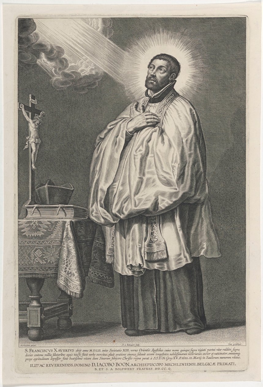 Svatý František Xaverský od Peter Paul Rubens