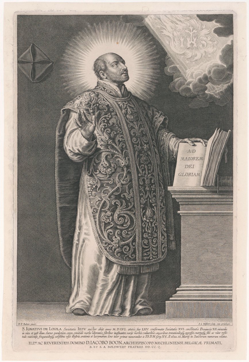 Svatý Ignác z Loyoly od Peter Paul Rubens