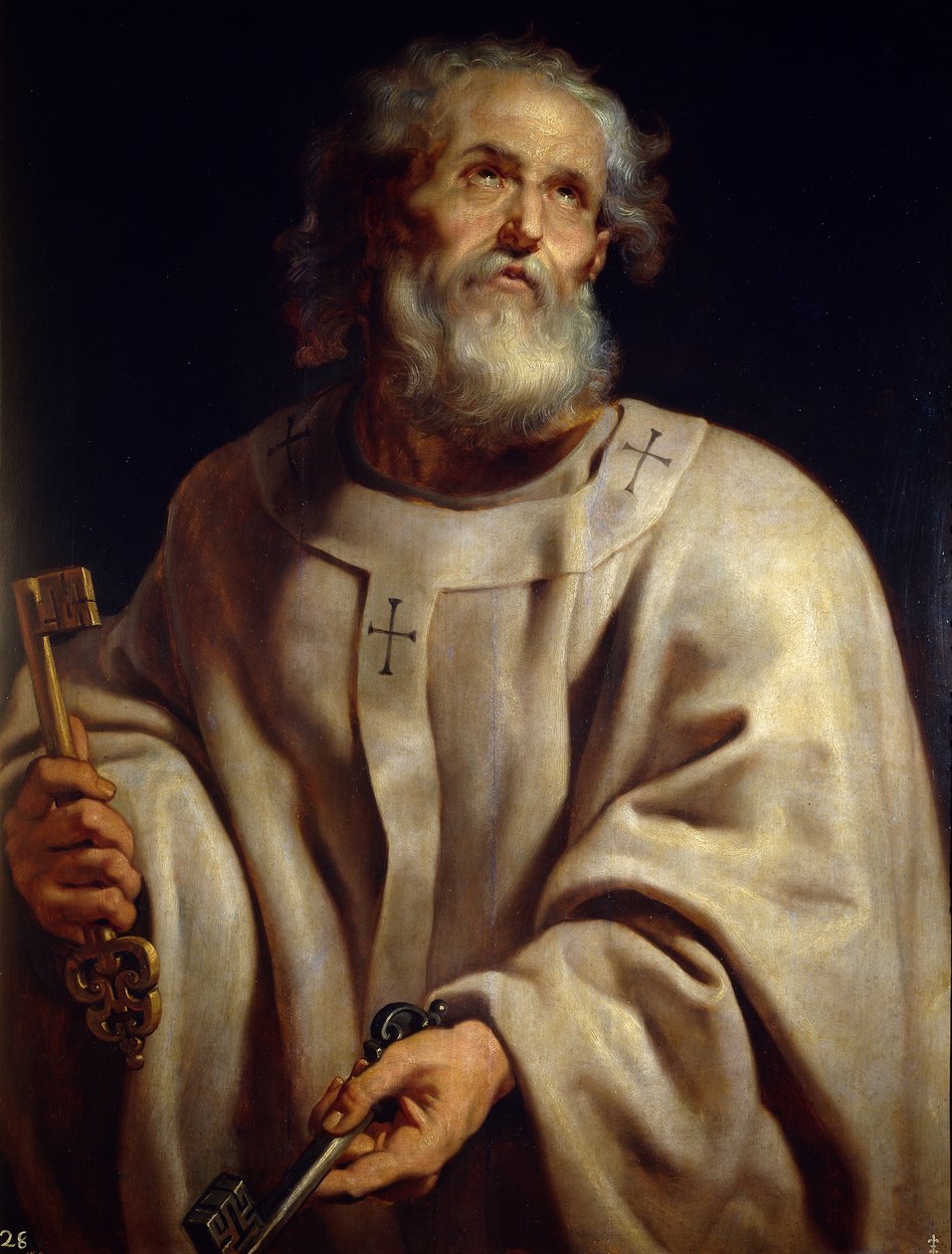 Svatý Petr, c. 1611 (olej na plátně) od Peter Paul Rubens
