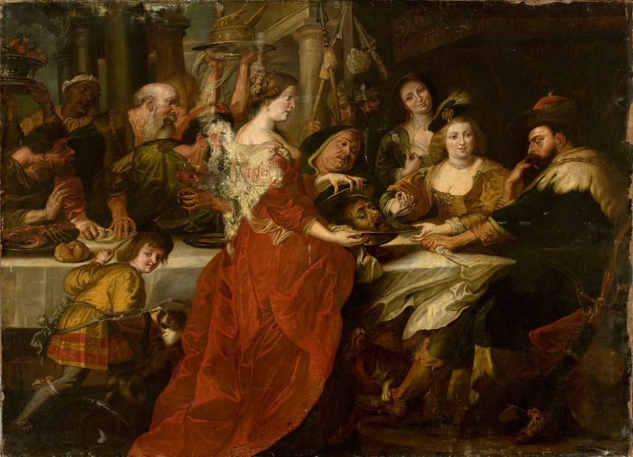 Salome s hlavou sv. Jana během hostiny od Peter Paul Rubens