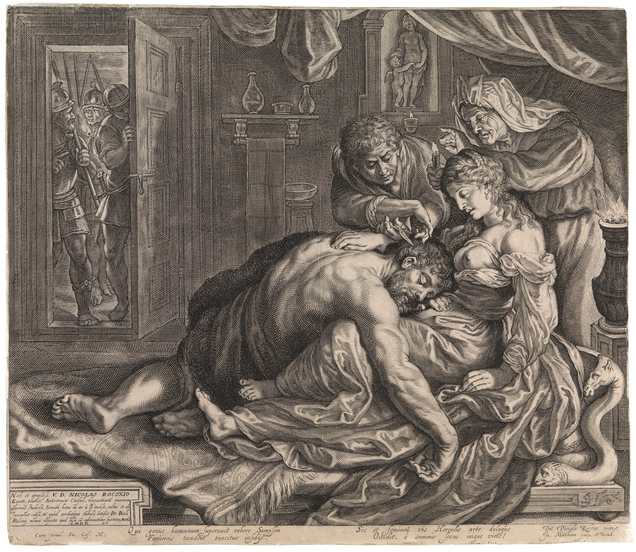 Samson a Delila od Peter Paul Rubens