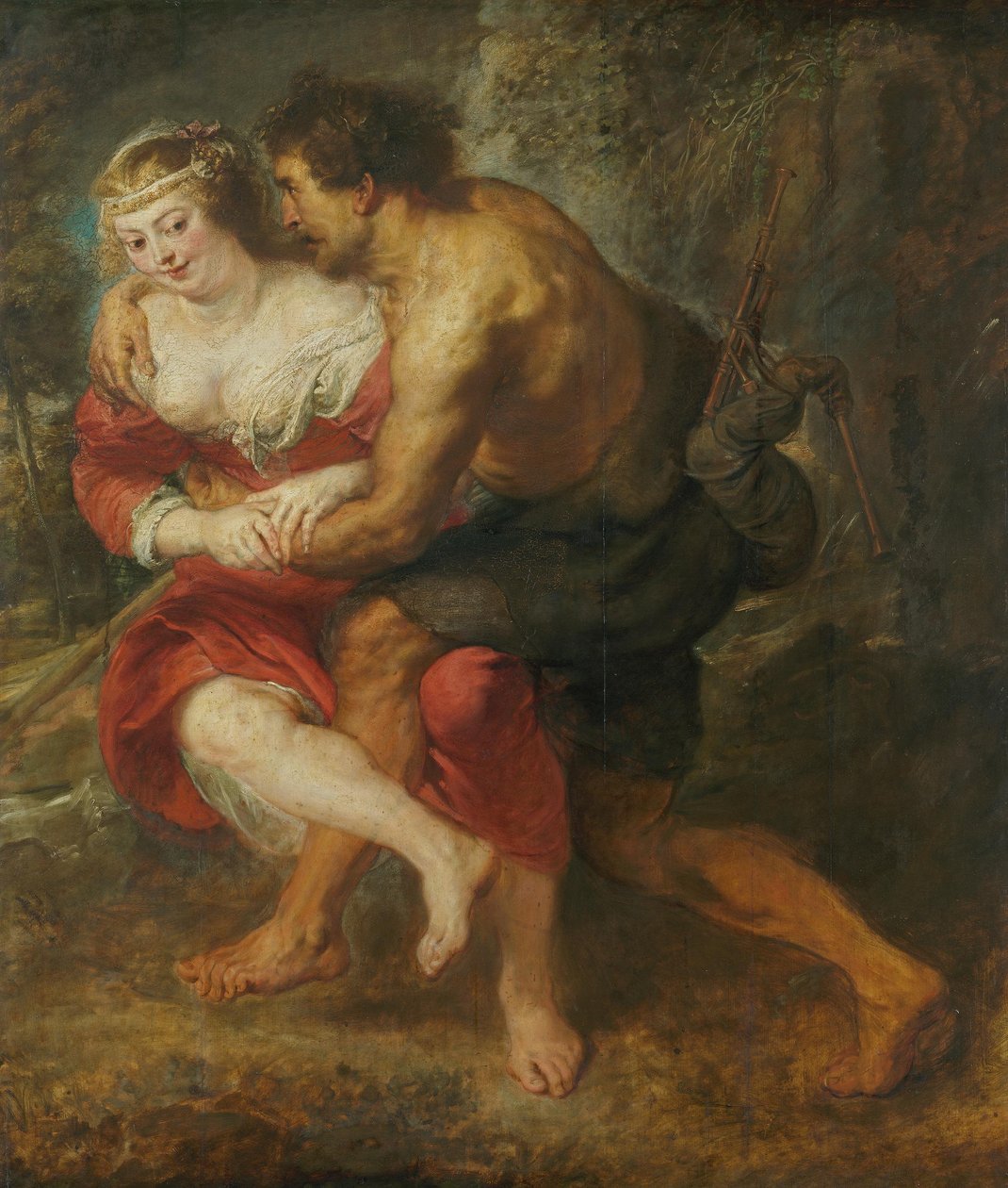 Pastýřská scéna (Silvia a Coridon) od Peter Paul Rubens