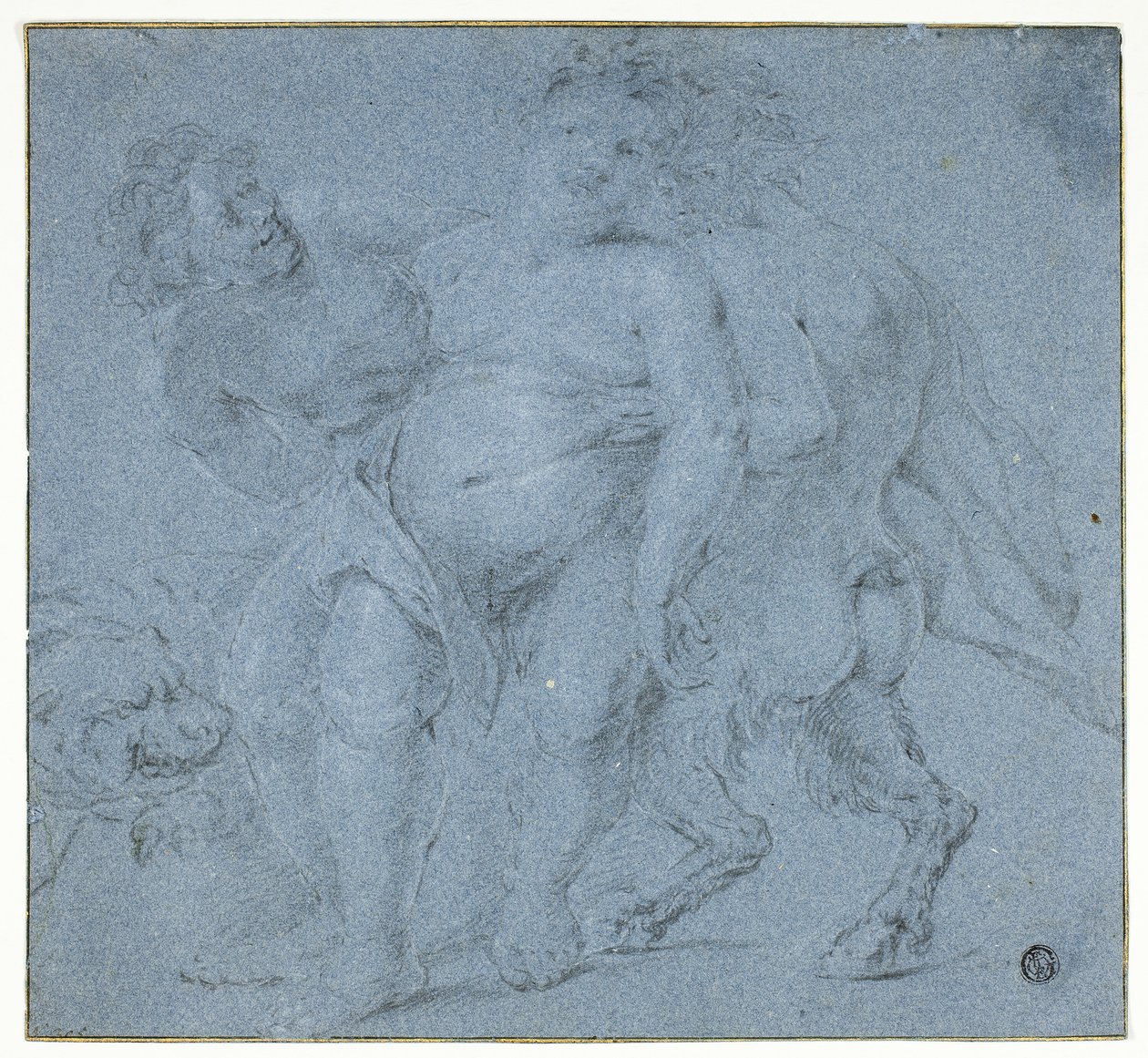 Silenus podporovaný dvěma satyry od Peter Paul Rubens