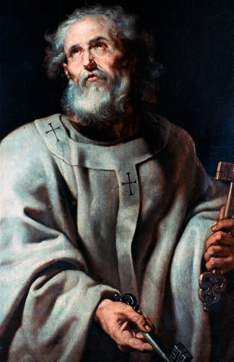 Svatý Petr, 17. století od Peter Paul Rubens