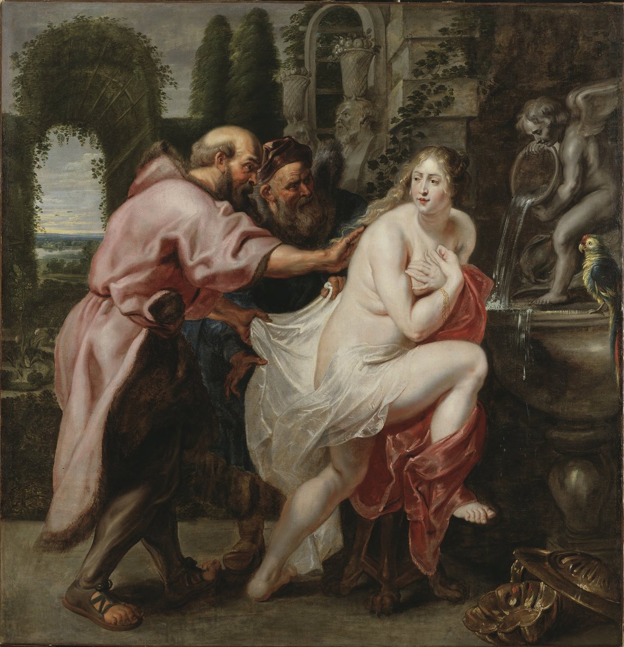Zuzana a starci od Peter Paul Rubens