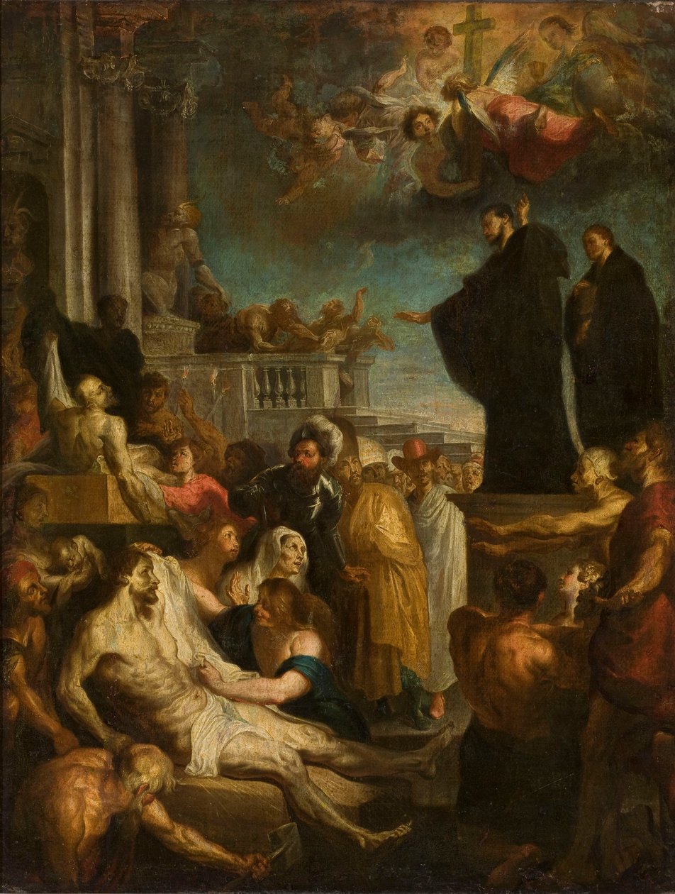 Svatý František Xaverský uzdravující nemocné od Peter Paul Rubens