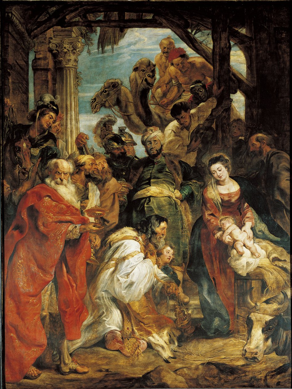 Klanění tří králů, 1624 od Peter Paul Rubens