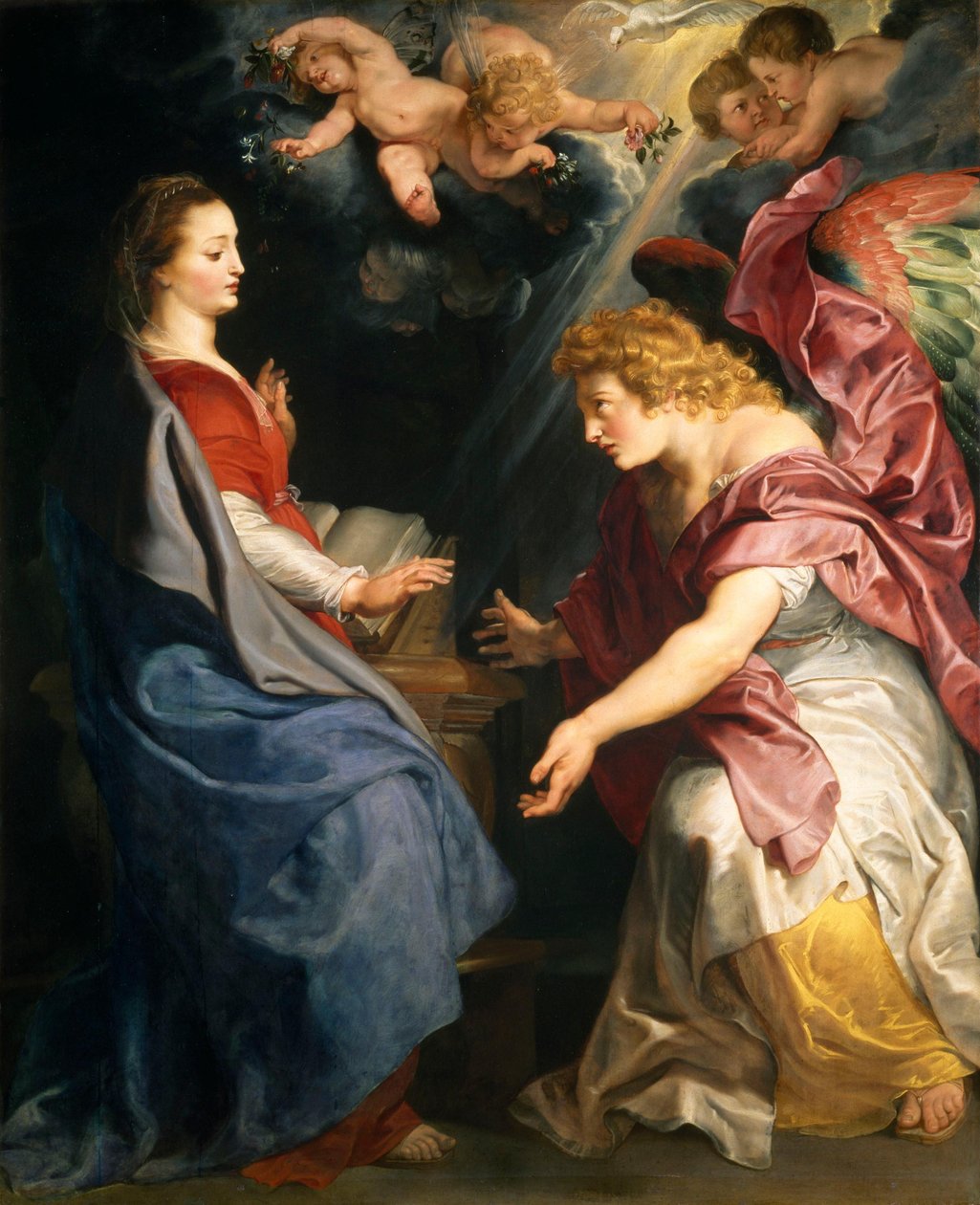 Zvěstování od Peter Paul Rubens