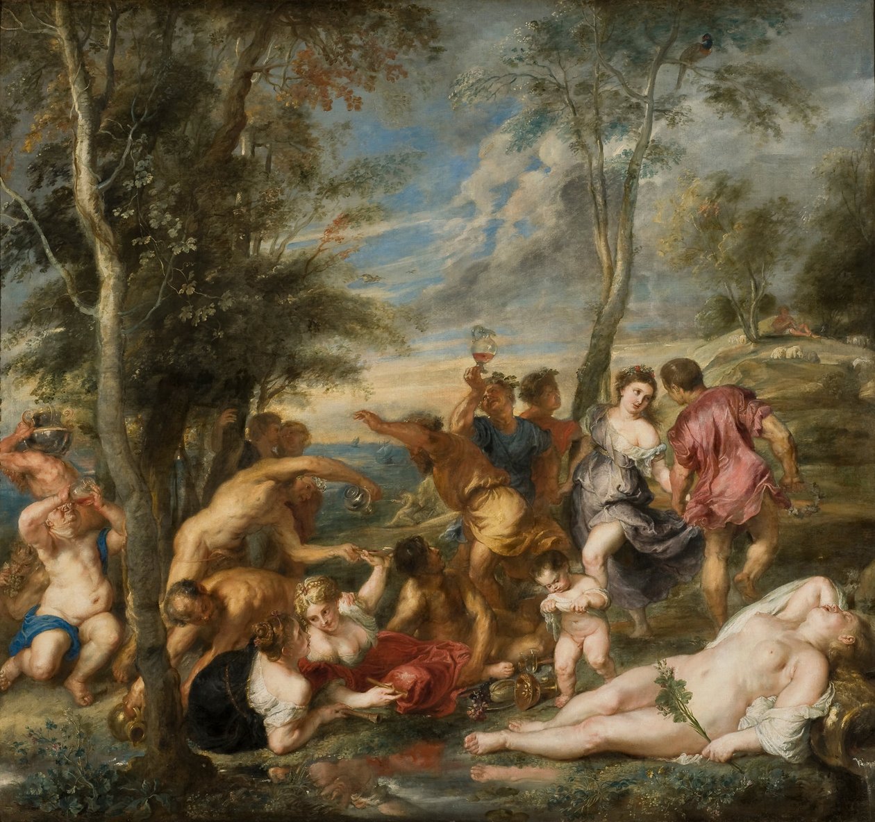 Bakchanal Andrianů od Peter Paul Rubens