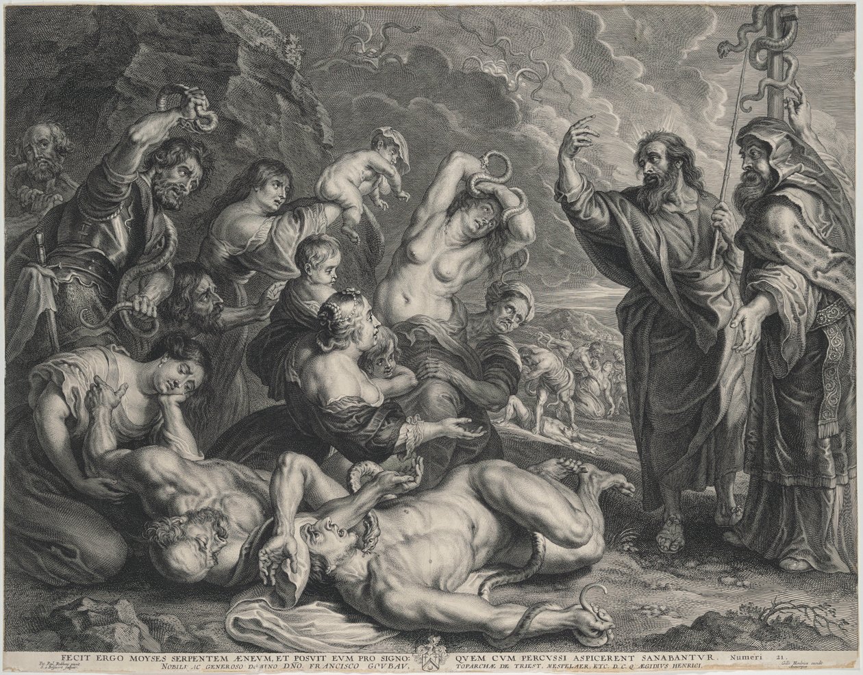 Měděný had od Peter Paul Rubens