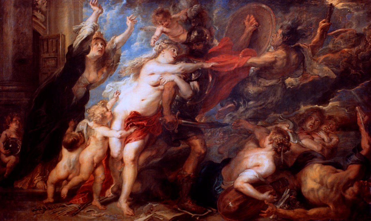 Následky války, 1638 od Peter Paul Rubens