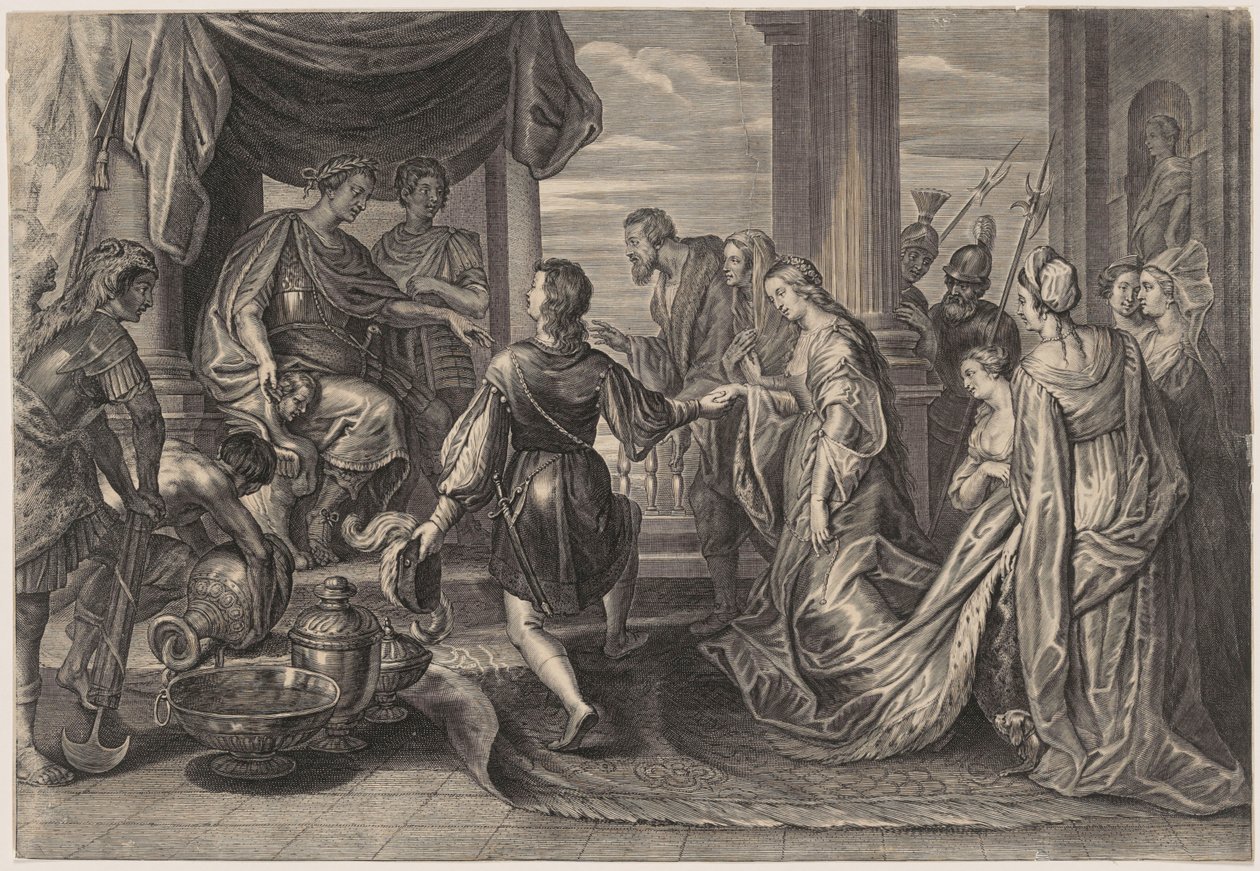 Zdrženlivost Scipiona Africana od Peter Paul Rubens