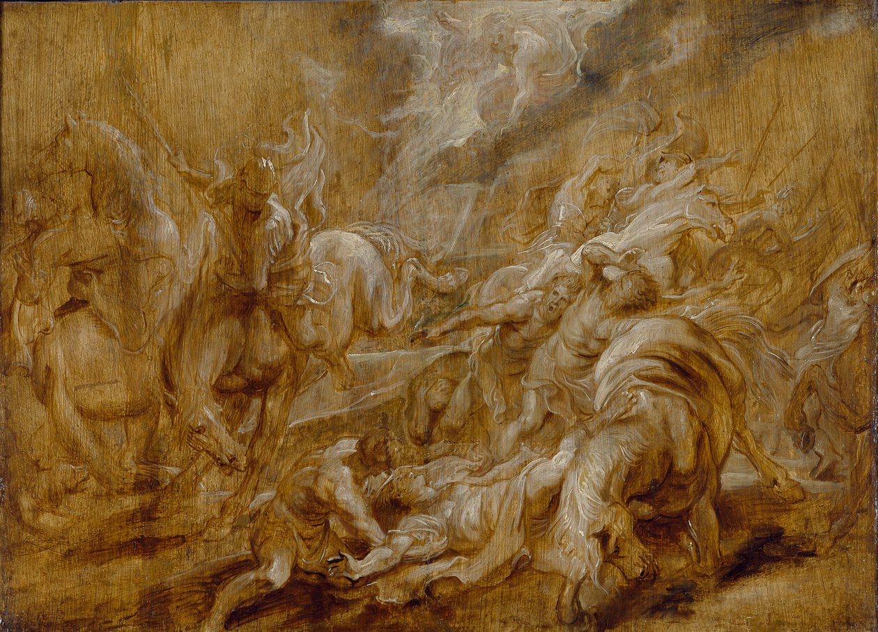 Obrácení svatého Pavla, c1616-1620 od Peter Paul Rubens