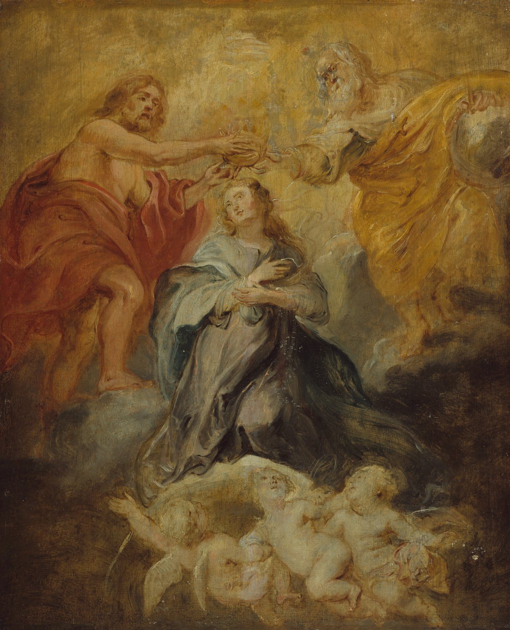 Korunovace Panny Marie, ca. 1632-33. od Peter Paul Rubens