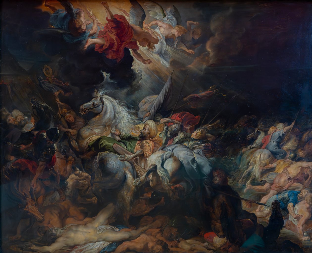 Porážka Sennacheriba od Peter Paul Rubens