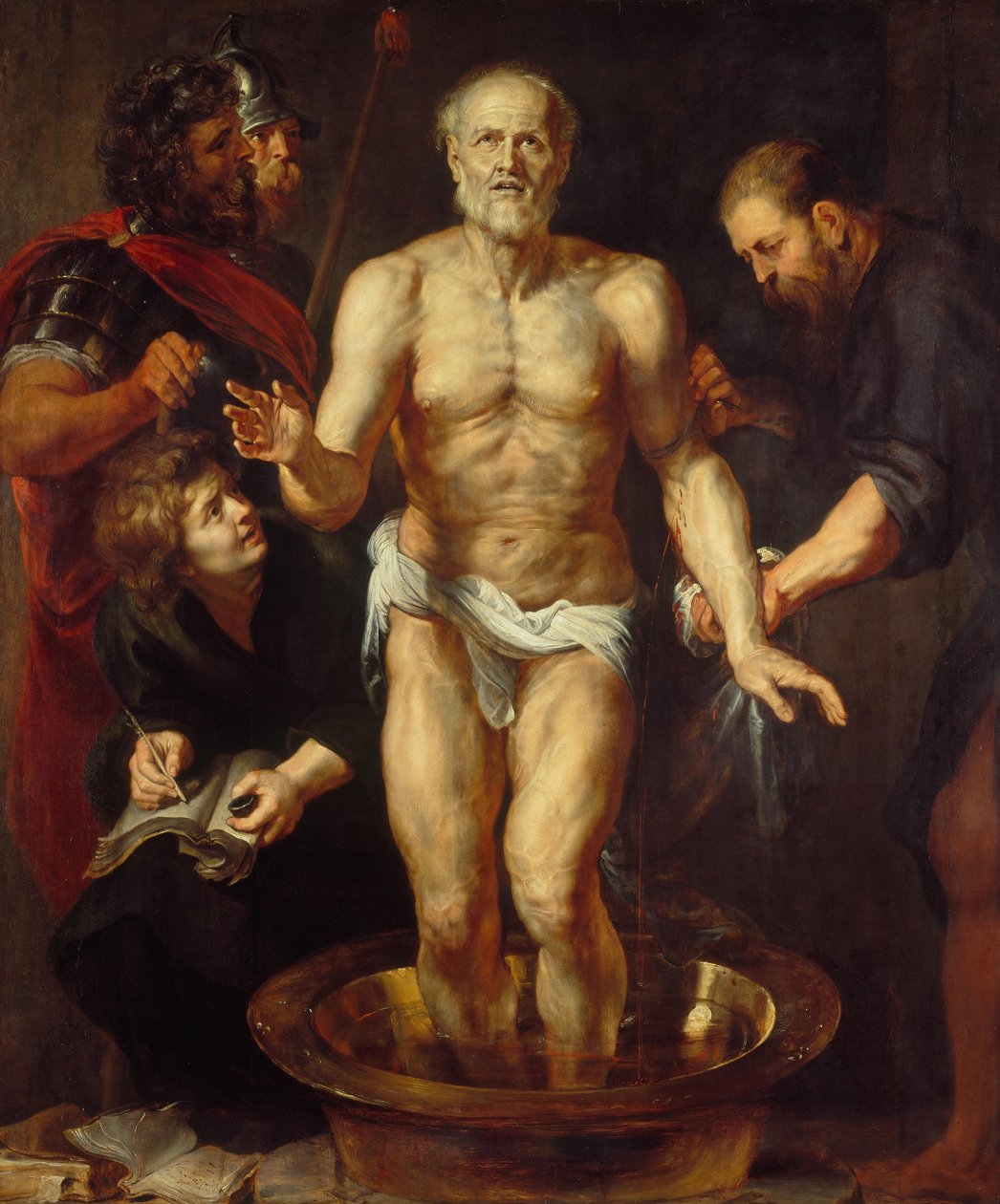 Umírající Seneca od Peter Paul Rubens