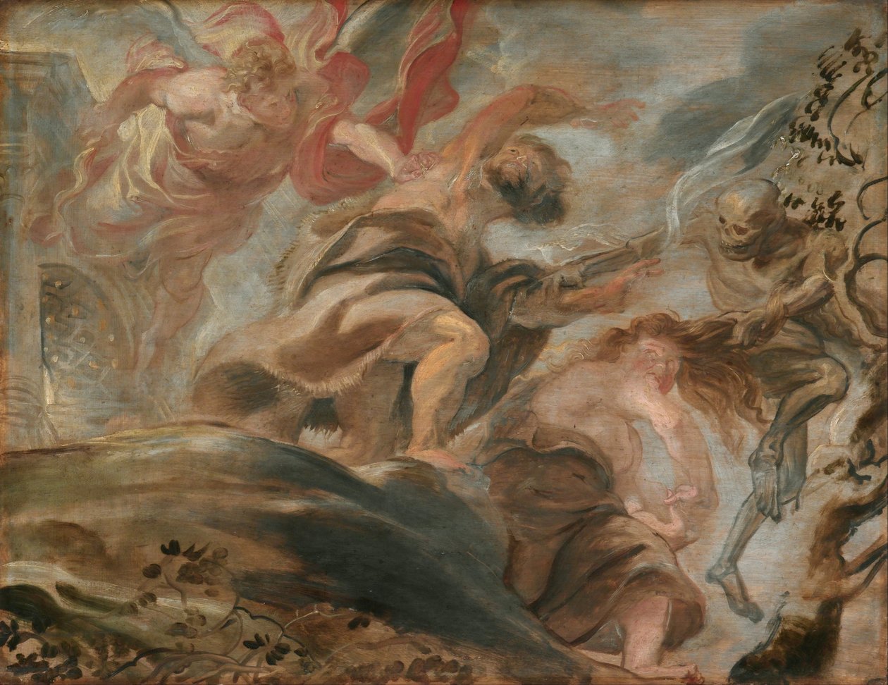 Vyhnání z rajské zahrady od Peter Paul Rubens